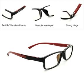 img 2 attached to Blue Light Blocking Glasses Headaches Vision Care