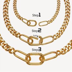 img 2 attached to 🐶 Premium Strong & Heavy-Duty Dog Chain Collar Necklace for Walking, Training & Control - Ideal for Small, Medium & Large Dogs (12in to 22in)