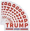 sticker stickers waterproof presidential election logo