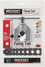 img 3 attached to 🔧 RIDGID 23332 345 Flaring Tool - Efficient Pipe Flaring Tool for 45-Degree Flares in Gray