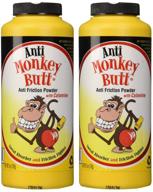 relieve discomfort with anti monkey butt powder: calamine-infused, 6 oz - pack of 2 logo