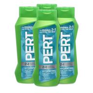 💦 pert hydrating 2 in 1 shampoo and conditioner, 25.4 oz (pack of 4) - moisturizing hair care combo for long-lasting hydration logo