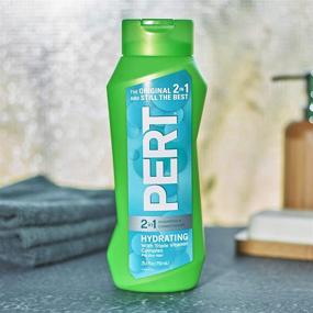 img 1 attached to 💦 Pert Hydrating 2 in 1 Shampoo and Conditioner, 25.4 oz (Pack of 4) - Moisturizing Hair Care Combo for Long-Lasting Hydration
