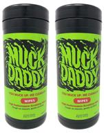 muck daddy high performance 🧽 scrubbing wipes, 25 ct (set of 2) logo