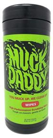 img 2 attached to Muck Daddy High Performance 🧽 Scrubbing Wipes, 25 Ct (Set of 2)