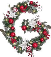 valery madelyn traditional christmas ornaments seasonal decor in wreaths, garlands & swags logo