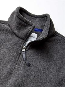 img 2 attached to 🧥 Boys' Quarter-Zip Polar Fleece Pullover Jacket by Amazon Essentials