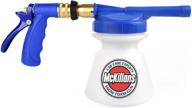 🚗 mckillan's adjustable car wash soap sprayer with 3/8" quick connector - improved design garden hose foam gun for detailing cars and trucks logo