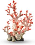 polyresin coral fish tank aquarium decoration - coral ornaments - aquarium coral decor - 8x7x11 inches logo