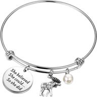 moose jewelry believed could bracelet logo