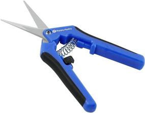 img 2 attached to ✂️ Stainless Steel Blades Hydro Trimming Scissors with Curved Tip for Enhanced Precise Trimming