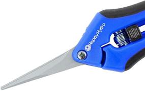 img 1 attached to ✂️ Stainless Steel Blades Hydro Trimming Scissors with Curved Tip for Enhanced Precise Trimming