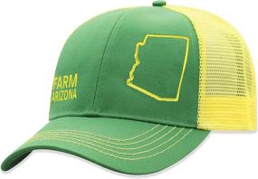 img 2 attached to Green and Yellow John Deere Farm State Pride Cap