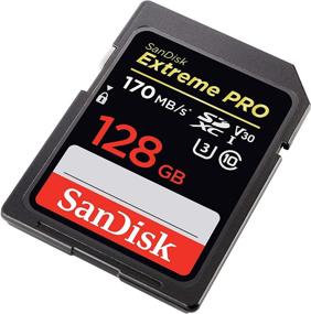 img 2 attached to SanDisk 128GB Extreme PRO SDXC UHS-I Card - C10, U3, V30, 4K UHD, SD Card - SDSDXXY-128G-GN4IN | High Capacity, Ultra-Fast, V30 Rated SDXC Card