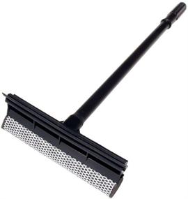 img 4 attached to Windshield Window Squeegee Car Cleaning Tool with Handle - Professional Shower Glass Scrubber and Small Bathroom Washer for Auto Washing