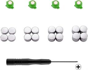 img 4 attached to 🔧 Upgraded eXtremeRate Magnetic Metal Bullet Buttons for Playstation 4 Controller – Adjustable Action Buttons, Replacement Parts Repair Kit for PS4 Slim Pro Controllers (20 in 1)