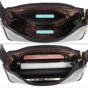 img 3 attached to HandBag Clutch Shoulder Zipper Closure Women's Handbags & Wallets