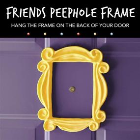 img 3 attached to 👀 Officially Licensed Paladone FRIENDS Large Peephole Frame (8.5 X 10.2) from Monica's Apartment - Amazon Exclusive Merchandise