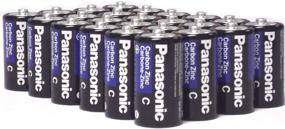 img 1 attached to 🔋 Affordable 24 Pack Panasonic Super Heavy Duty C Batteries - Wholesale Discount"