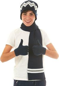 img 3 attached to 🧣 Stay Warm with Polar Wear Boys Scarf Gloves: Trendy Boys' Accessories for Winter