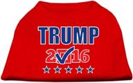 express your support with mirage pet products trump checkbox election screen print shirts logo