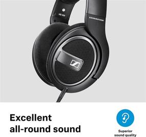 img 3 attached to SENNHEISER HD 559 Open 🎧 Back Headphone - Black: Enhanced Sound Experience