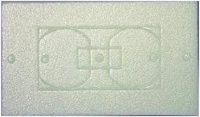 img 2 attached to Dottie WPI100 Wall Plate Insulation Gasket, 100-Pack: Enhancing Electrical Safety & Efficiency