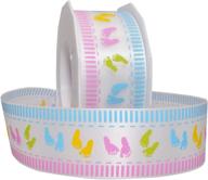 👣 delicate baby feet ribbon - morex sweet touch logo