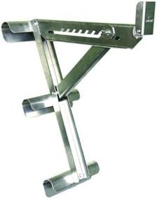 img 1 attached to 🔍 Optimized for SEO: Qualcraft 2430 Aluminum 3 Rung Long Body Ladder Jack