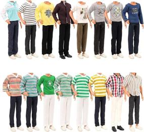 img 1 attached to 👔 Ken Doll Clothing Set for Miunana