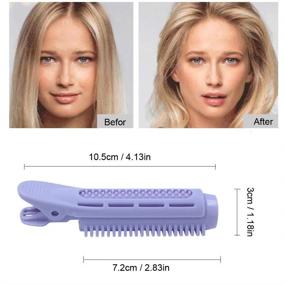 img 2 attached to Volumizing Natural Styling Rollers Lightweight