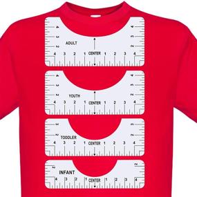 img 4 attached to 👕 Ultimate T-Shirt Alignment Tool Set: 4Pcs Tshirt Ruler Guide for Perfect Vinyl Alignment and Heat Press Application