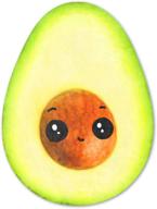 avocado blanket cartoon blankets comfortable logo