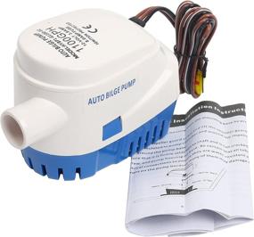 img 2 attached to 🚤 Amarine Made 12V Automatic Submersible 1100GPH Boat Bilge Water Pump Auto with Float Switch-new (3.8A): Ultimate Solution for Efficient Bilge Water Removal