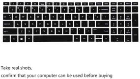 img 2 attached to 🔌 2-Pack Keyboard Cover for 17.3-Inch Envy 17M, 17z, 17-by, and 17-bs | 15.6-Inch HP Pavilion x360, Envy X360 15M-DS0011DX, BP012DX, BP111DX, and BQ021DX | HP 15-dy, 15-dw, 15-bw, 15-bs, 15-cb, 15-cc, 15-cd, 15-cs, 15-da, and 15-ef