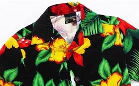 img 1 attached to 🌺 Hibiscus Blue Boy Hawaiian Shirt or Cabana Set: Feel the Tropical Vibes!