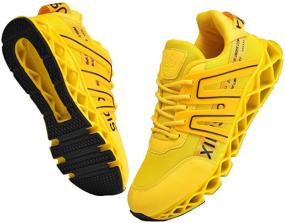 img 4 attached to RUNMAXX Running Cushioning Athletic Sneakers Men's Shoes in Athletic