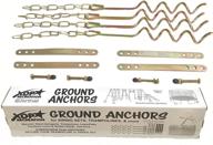 🔒 secure your outdoor fun with the xdp recreation ground anchor kit logo