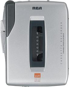 img 1 attached to 📼 Серебряный портативный кассетный магнитофон RCA RP3536 с 5 кнопками - улучшенное имя продукта, удобное для поисковой оптимизации.