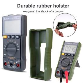 img 3 attached to Borbede 168A Mini Portable Digital Multimeter: Accurate DC AC Voltage Current Capacitance Resistance Testing with NCV & True RMS Diode Tester