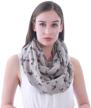 lina lily womens infinity lightweight women's accessories in scarves & wraps logo