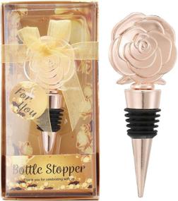 img 4 attached to Бокал для вина WeddParty Gold Rose: элегантные свадебные подарки для гостей в подарочной коробке