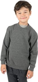 img 4 attached to Leveret Toddler Girls Sleeve Sweatshirt Boys' Clothing: Fashionable Hoodies & Sweatshirts