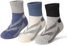 img 4 attached to 🧦 BlueFrog Kids Athletic Socks: Premium Cotton Crew Socks for Toddler Boys and Girls - Ideal Sport Socks