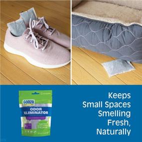 img 1 attached to Gonzo Bamboo Charcoal - 6 Extra Small Bags 10g - Natural 🎋 Odor Eliminator for Home, Drawers, Pets, Gym Bag – Air Freshener with Purifying Charcoal