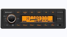 img 4 attached to 📻 VDO Continental TR7412UB-OR: European Style 12v Radio with Orange Display and Bluetooth Connectivity