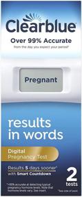 img 4 attached to Clearblue Digital Pregnancy Smart Countdown Pregnancy & Maternity in Family Planning Tests
