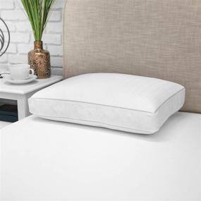 img 2 attached to Сенсорная подушка SensorPEDIC OptiBlend Triple Layer Memory Foam: превосходный комфорт и поддержка, белый цвет (70301)