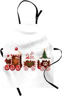 ambesonne christmas gingerbread snowflakes adjustable логотип