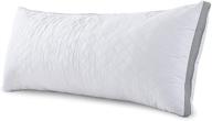 🛏️ premium full body pillow for adults - luxurious handsewn microfiber cover - soft & breathable - ideal for side sleepers (20x54 inch) logo